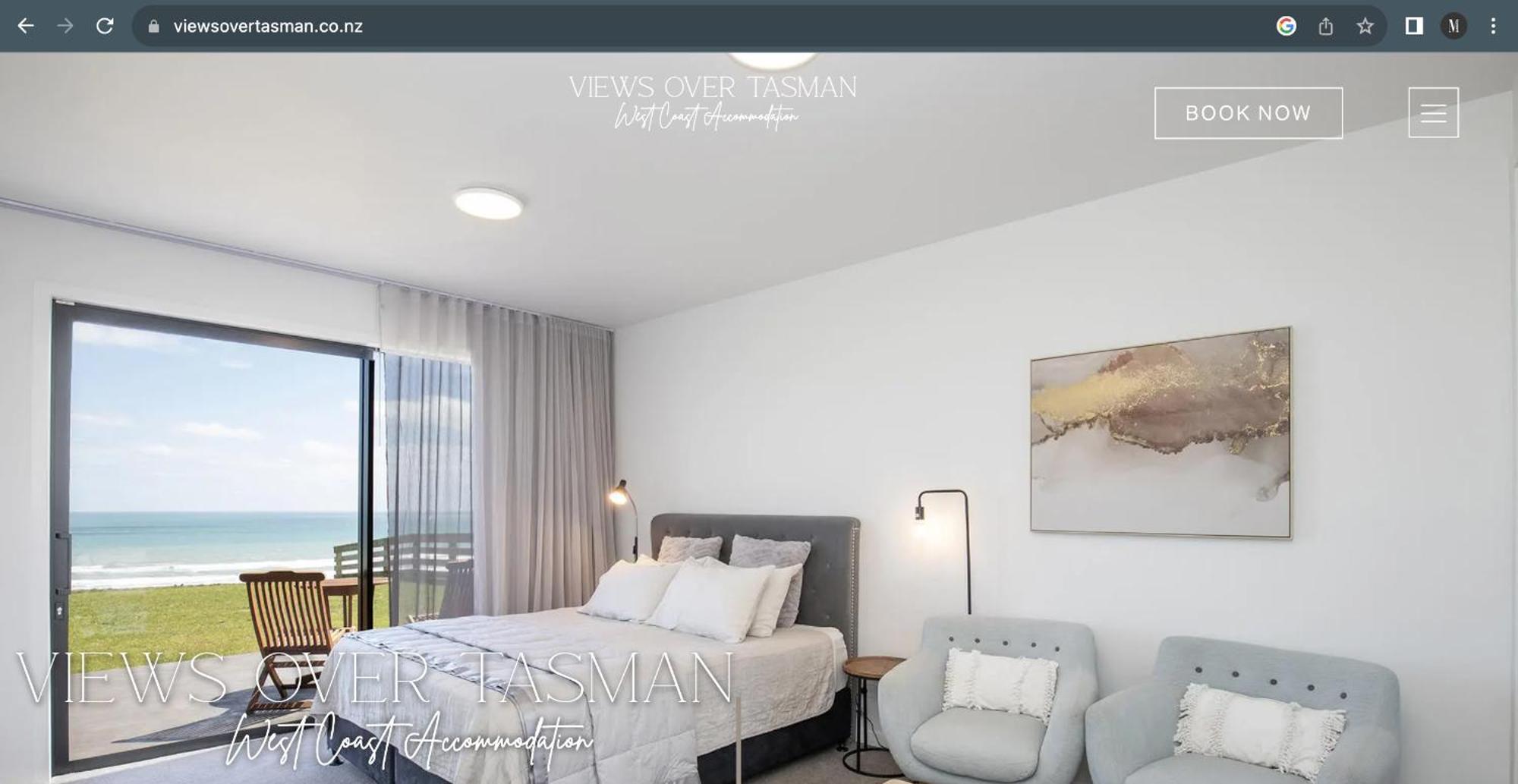 Views Over Tasman, New Luxury Boutique Studio Overlooking The Tasman Sea Греймут Экстерьер фото